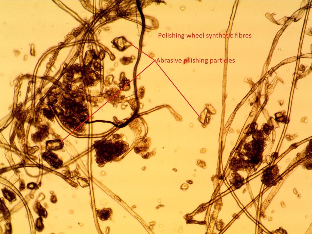 Polishing wheel material 