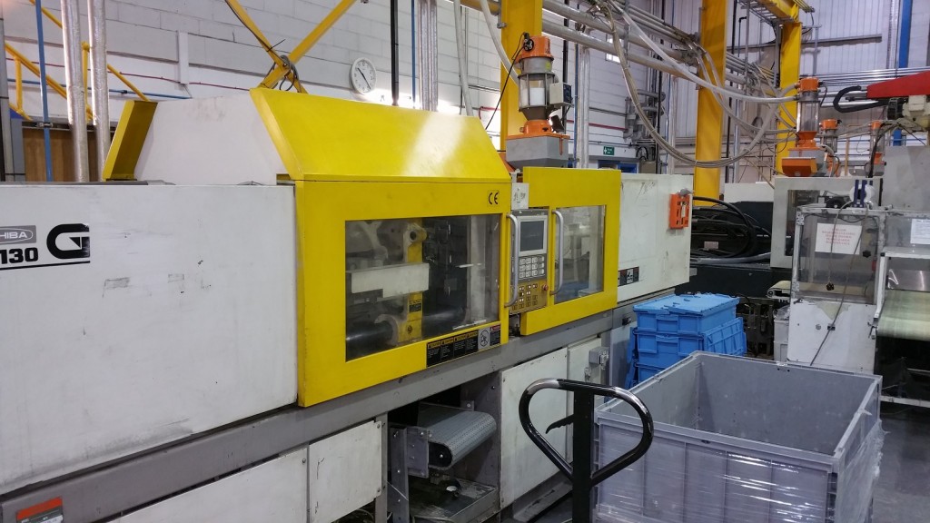 Plastic fumes during injection moulding