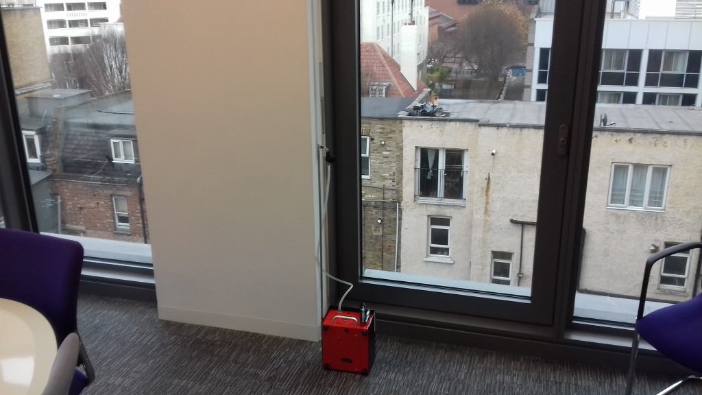 Indoor air quality in London 