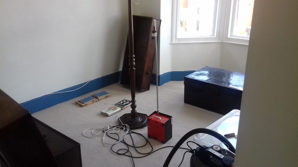 Indoor air quality assessment in a residential property 