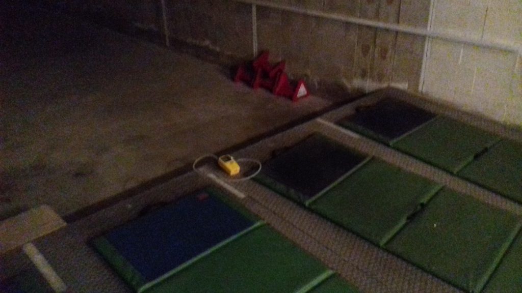 Lead survey at a shooting school